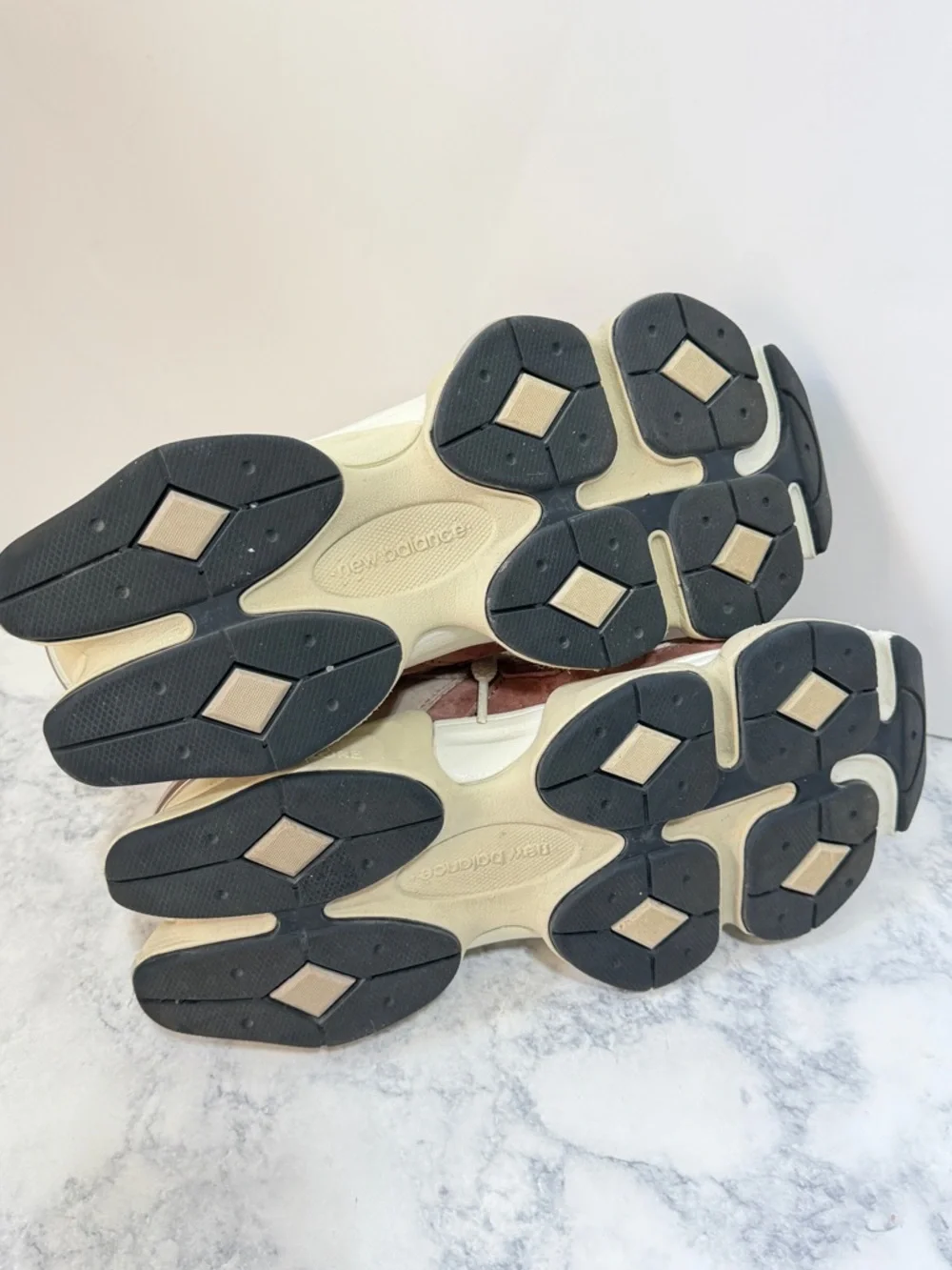 New Balance 960 Sparrow flat taupe vintage rose pink sneakers women’s size 8 - Picture 9 of 10